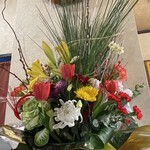 大元 - ここは昨年末から糸杉ゴールドクレストのポジションだったけど、お正月飾りの松に席を奪われた^_^