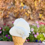 メガケバブ - 料理写真:トルコアイス（バニラ・コーン）