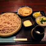 イモセン - 朝食セット(冷たいそば)