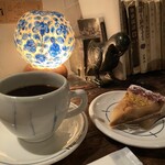 Morihiko - 洋梨コーヒーのタルト。タルトがとろとろ、ザクザクっとクッキー生地がとてもおいしい！