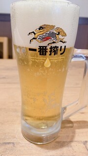 Kashou - 生ビール\(//∇//)\