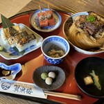 翼果楼 - お千代膳　焼鯖寿司付　2300円