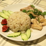 サイフォン - 2013.12 カオマンガイ（1,200円）茹で鶏のせご飯