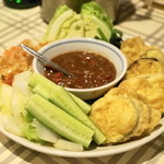 サイフォン - 2013.12 ナムプリックガピ（1,200円）海老味噌のディップ