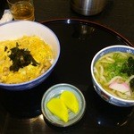 丸萬 - 親子丼セット