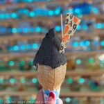 味工房 ガレットカフェ - 炭チョコジェラート