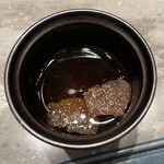 焼肉うしごろ - 黒トリュフと和牛のコンソメ