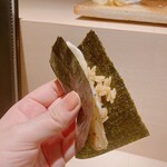 Shibuya Sushiki - 平貝の磯辺巻き