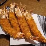 浜焼き 鳶助 - エビフライ