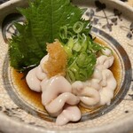 酒囲屋本店 - 【おまかせ五品】北海道真鱈の白子ポン酢。衝撃の美味しさでした。