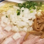 塩そば専門店 桑ばら - カマスの塩