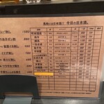 はあと - 10種類強の日本酒