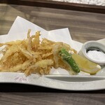 海鮮酒菜げんげ - 白エビ天ぷら