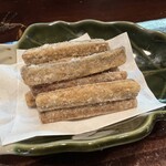 番屋ながさわ - ゴボウの唐揚げ