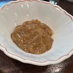 番屋ながさわ - イカ友和え