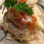 いなせ 寅”衛門 - ポテトサラダブルーチーズソースがけ