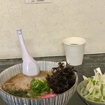 らー麺　Do・Ni・Bo - 煮干しお700円にねぎと岩海苔TP