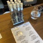 Azabu Rasen - コーヒー紅茶類は、香りを試してオーダーできます