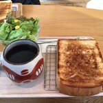 フジヤマコーヒーロースターズ - 料理写真:モーニング　バタートースト