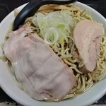 自家製麺 結び  - らーめん特盛（950円）
