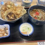 そば処 蕎粋庵 - 私は天丼セット