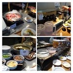 ホテルオークラ京都 - 和食とbuffetスタイルの洋食の2か所で頂けますが、コーヒーが飲みたいので、buffetへ。
            混み合う季節だけあり、スゴイ行列。和食にすべきでした＞＜