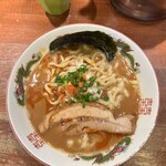 麺や而今 - ピリ辛魚介白湯（1100円）