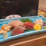 八幡鮨 - 刺し盛り