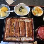 うなぎの 東海亭 - 二段うな重ご飯大盛り