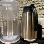 つけ麺 和 - スープ割、こうやって置いててもらえるのめちゃ助かる！忙しいとお声かけしづらかったりするもんね♪