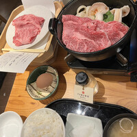 すき焼きと牛まぶし ももしき - 