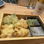 鮨・酒・肴 杉玉 - 白子の天ぷら