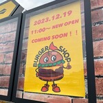 BURGER  SHOP BY HAHA TO MUSUME - 2023.12.19 11:00～ NEW OPEN BURGUR SHOP (お店のインスタグラムより)