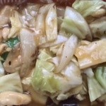 恵龍香 - この日のランチ炒飯と野菜炒めをテイクアウトしました