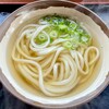 池上製麺所 - 「かけうどん(小)(ひやあつ)」(400円)です