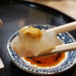 末広寿司 - ◆ウチワエビ(銚子産)の刺身