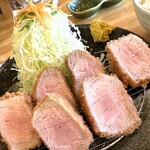 とんかつみつくら - 料理写真:上ヒレかつ定食@2200