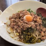 台流屋台 御気樂 - 汁なし台湾まぜそばの麺大盛り