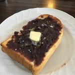 星乃珈琲店 - 料理写真:モーニングあんバター