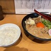 肉玉そば　おとど - 肉玉そば（並）＆無料ご飯