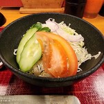 串かつ料理　活 - サラダ