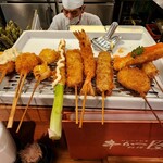 Kushikatsu Ryouri Katsu - 串カツ10本