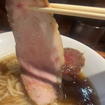 麺屋 丸福 - 豚レアロース燻仕立て