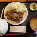 大衆食堂・昭和レトロ居酒屋 わっしょい - 生姜焼き