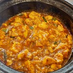 中国料理 天龍 -  麻婆豆腐 接写