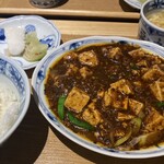 幸福中華 サワダ - 麻婆豆腐定食1,280円