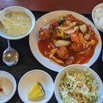 キッチン富士 - ランチ8番酢豚