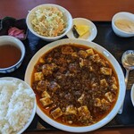 キッチン富士 - ランチ4 四川麻婆豆腐(今どき860円!)