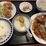 中華料理 青島 - レディースCの酢豚定食　1155円