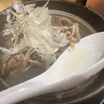 Tachigui Yakiniku Jiroumaru - 和牛塩煮込み